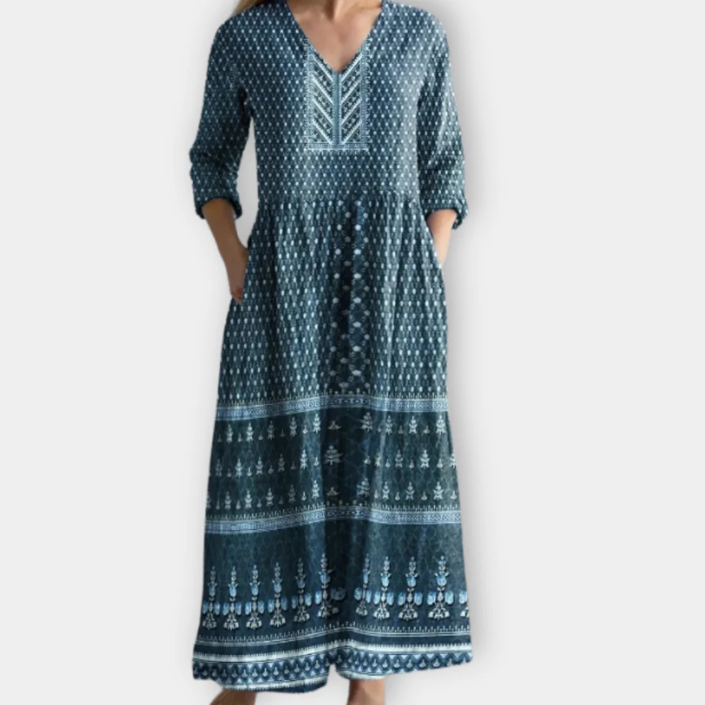Zorya - Casual Boho Long Summer Dress