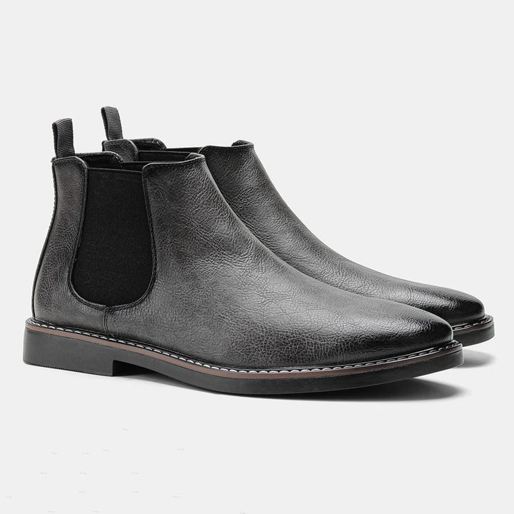 Robert - Timeless Chelsea Leather Boots