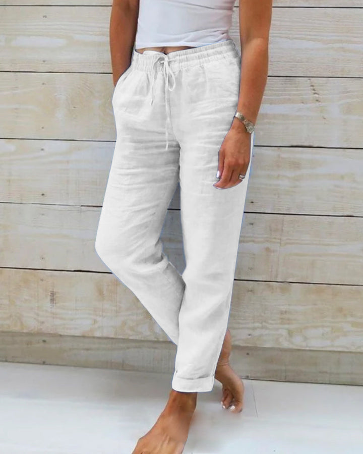 Lily - Comfortable Elegant Elastic Waist Pants