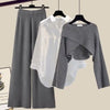 Amina - Relaxed 3-Piece Cotton Set
