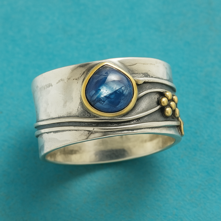Genevieve - Large Crystal Bohemian Mystic Ring