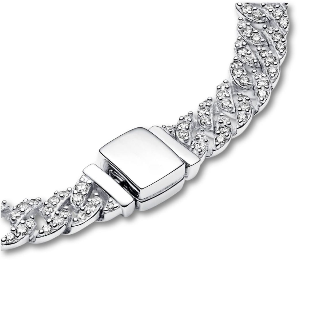 Oakley - Moissanite Charm Pandora Bracelet