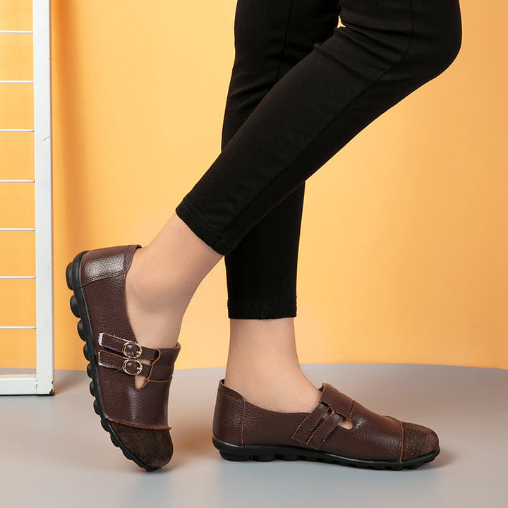 Priscilla - Comfortable Stitching Detail Women’s Loafers