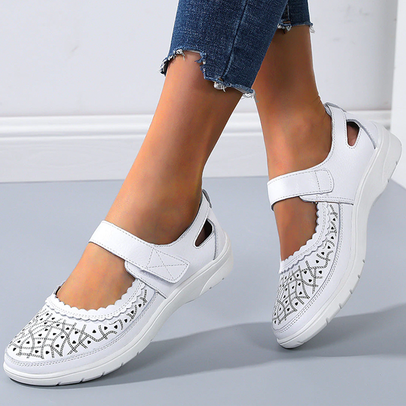 Jean - Cutout Comfort Soft Sole Shoes