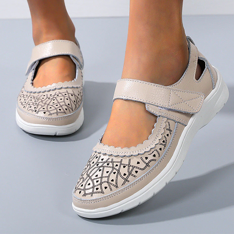 Jean - Cutout Comfort Soft Sole Shoes