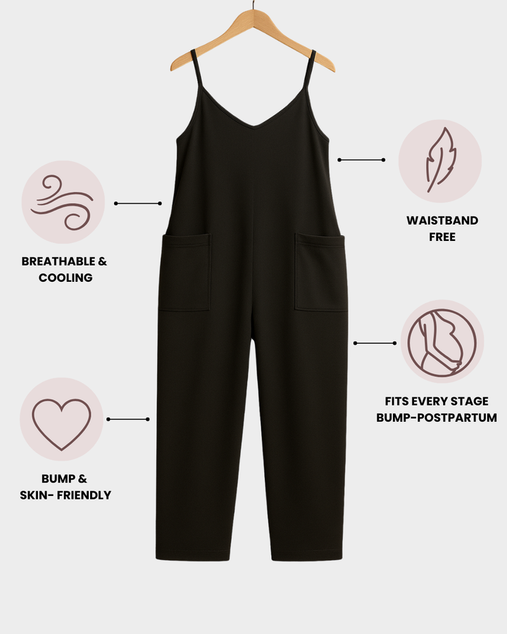 Saskia - Maternity Friendly Casual Jumpsuit Outfit