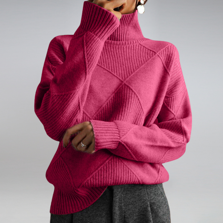 Sophia - Luxurious Cashmere Turtleneck Sweater