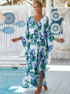 Mia - Casual V-Neck Side Split Summer Beach Dress