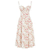 Oakley - Elegant French Style Belted Strap Dress