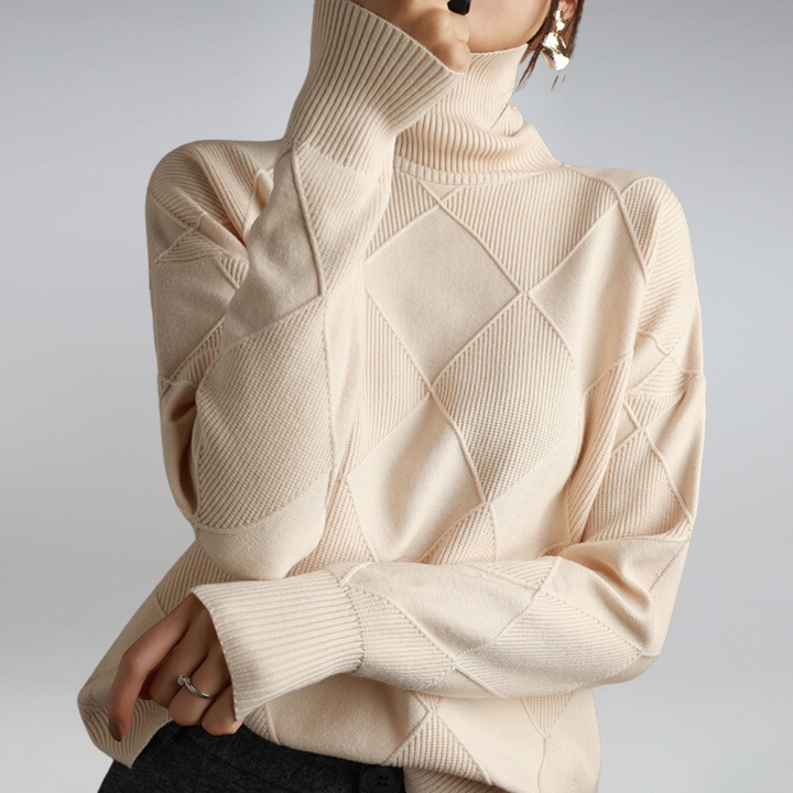 Sophia - Luxurious Cashmere Turtleneck Sweater