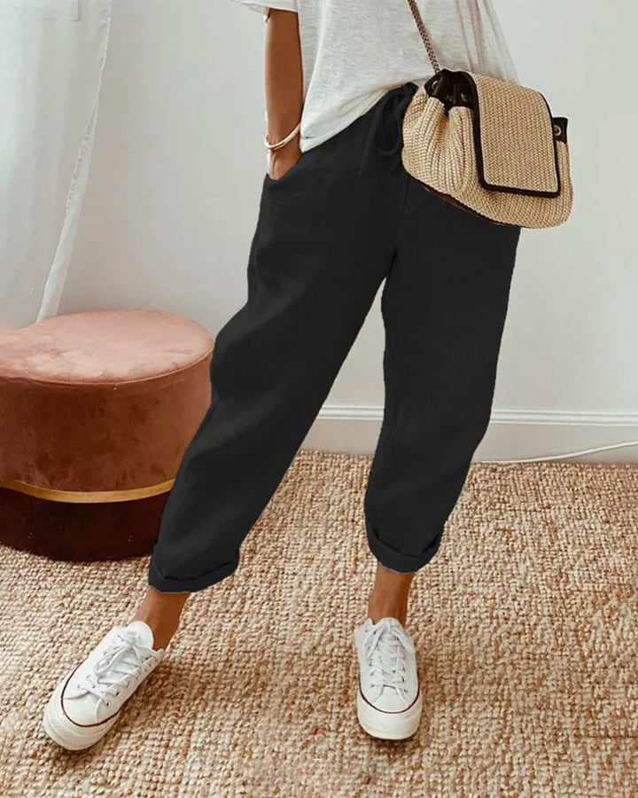 Lucy - Stylish Lightweight Linen Pants