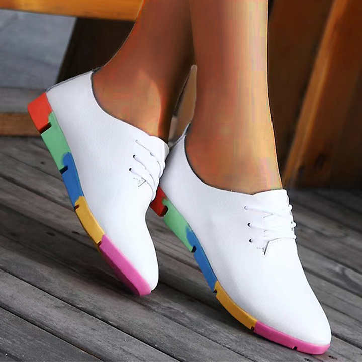 Poppy - Colorful Lace-Up Shoes