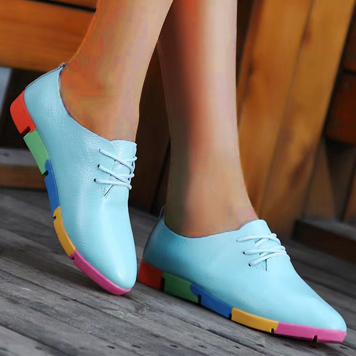 Poppy - Colorful Lace-Up Shoes