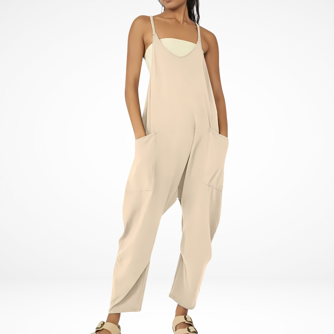 Saskia - Maternity Friendly Casual Jumpsuit Outfit