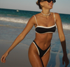Tamsin - High Cut Contrast Two-Piece Bikini