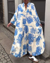 Carmina - Chic Long Floral Dress