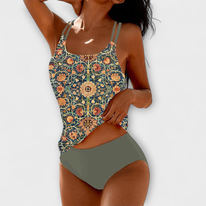 Christina - Chic Printed 2-Piece Bikini Set