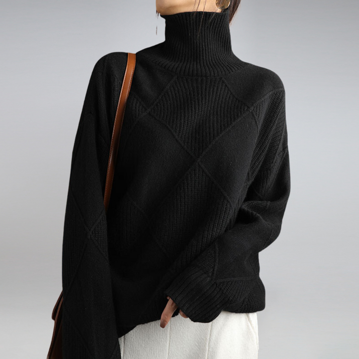 Sophia - Luxurious Cashmere Turtleneck Sweater