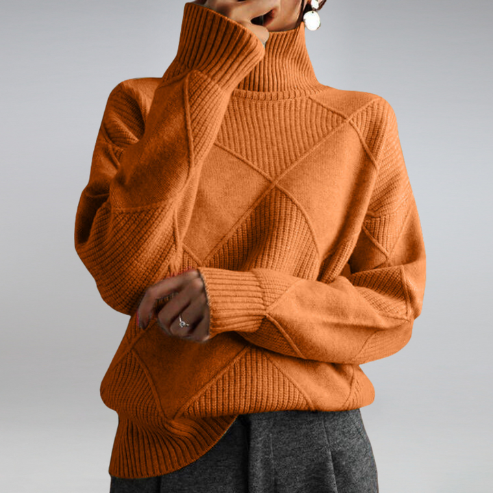 Sophia - Luxurious Cashmere Turtleneck Sweater