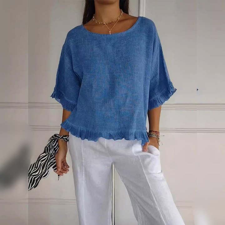 Lila - Casual Elegant Blouse