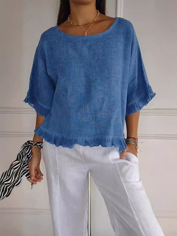 Lila - Casual Elegant Blouse