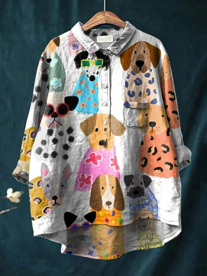 Scarlett - Artistic Dog Art Shirt