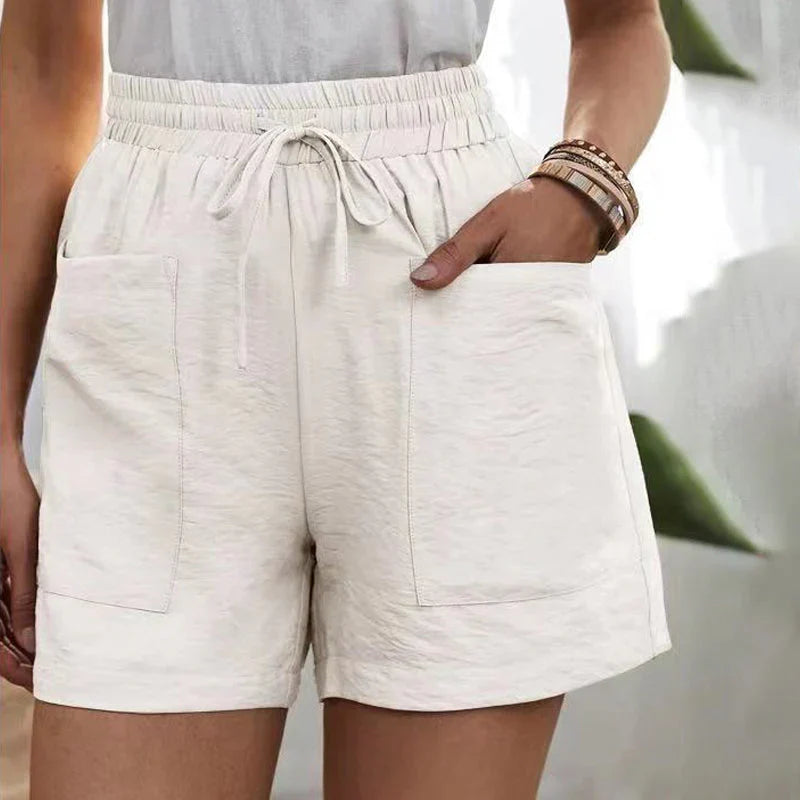Bellamy - Casual Summer Drawstring Women’s Shorts