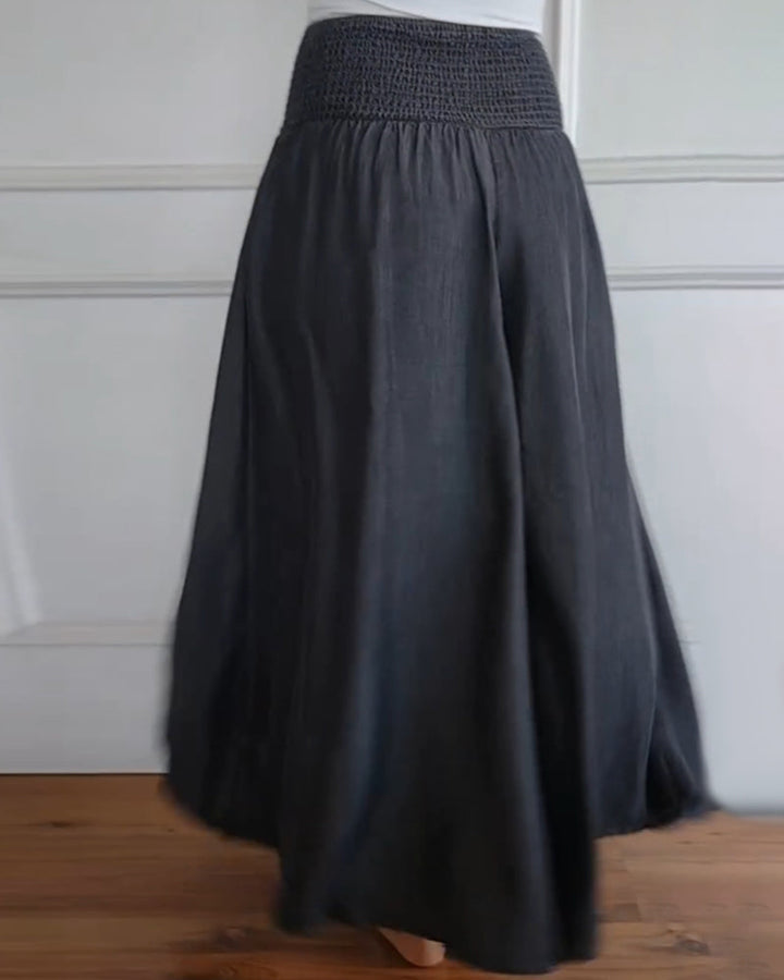 Elizabeth - Elegant High-Waist Wide-Leg Pants