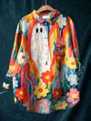 Eliana - Unique Floral Art Shirt
