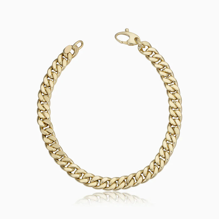 Perla - Gold Estate Cuban Chain Bracelet