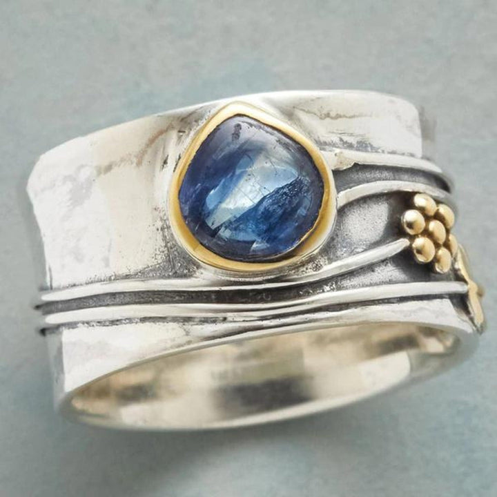 Genevieve - Large Crystal Bohemian Mystic Ring