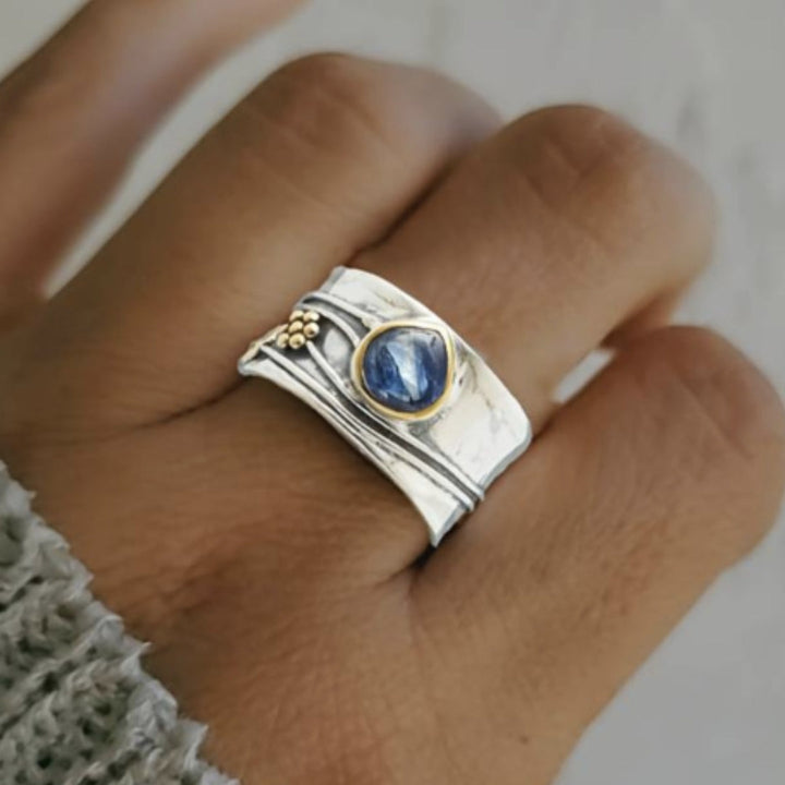 Genevieve - Large Crystal Bohemian Mystic Ring