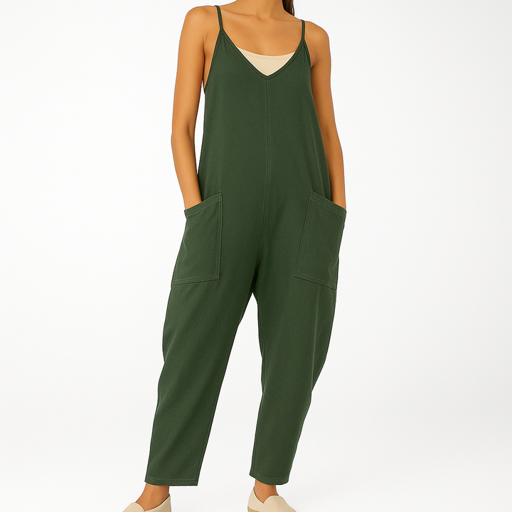 Saskia - Maternity Friendly Casual Jumpsuit Outfit
