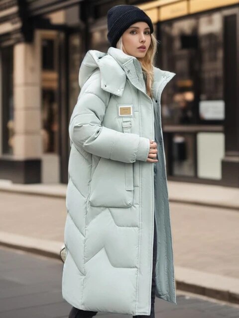 Ella - Detachable Hood Down Parka