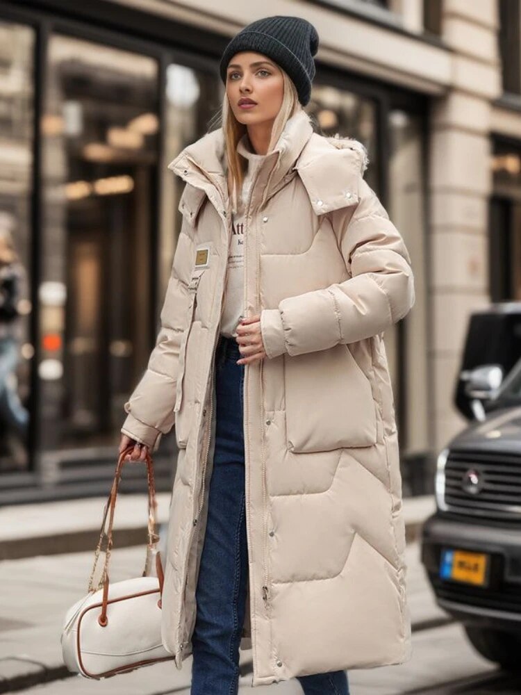 Ella - Detachable Hood Down Parka