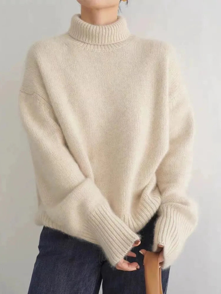 Amaya - Elegant Cashmere Turtleneck Sweater