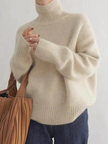 Amaya - Elegant Cashmere Turtleneck Sweater