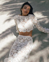Ellie - Women’s Crochet 2-Piece Set