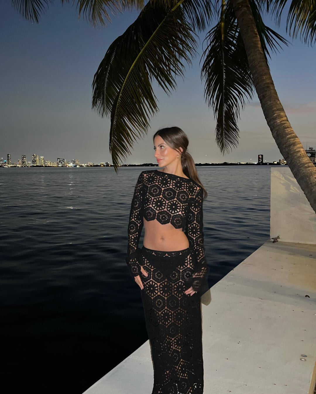 Ellie - Women’s Crochet 2-Piece Set