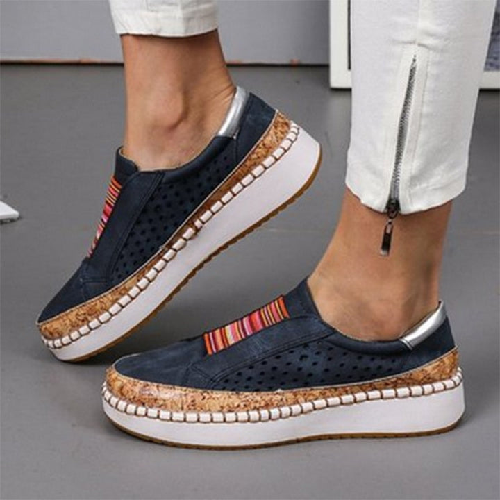 Elara - Chic Boho Slip-On Sneakers