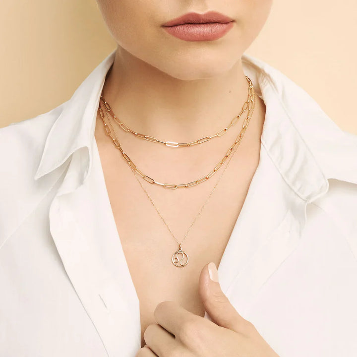 Ondina - Minimalist Zodiac Sign Necklace