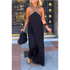 Poppy - Stylish Cross-neck Off-shoulder Maxi Dress