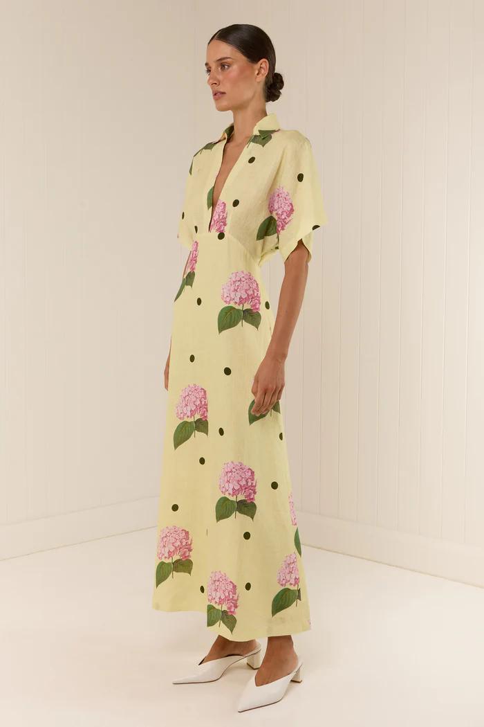 Della - Casual Boho Floral Maxi Dress