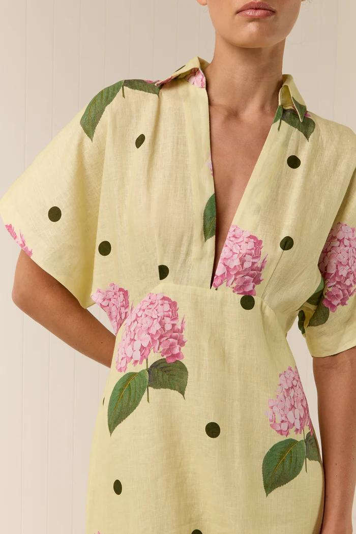 Della - Casual Boho Floral Maxi Dress
