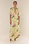 Della - Casual Boho Floral Maxi Dress