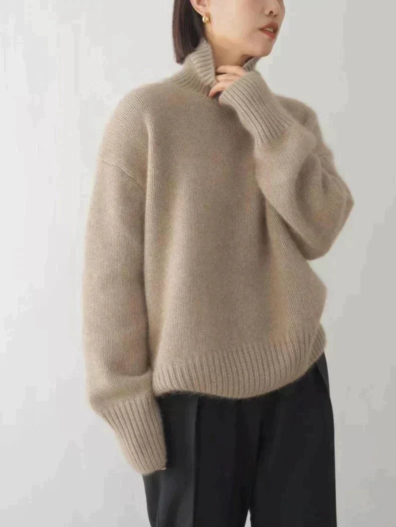 Amaya - Elegant Cashmere Turtleneck Sweater