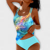 Alina - Floral Printed Two-Piece Bikini Set