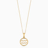 Ondina - Minimalist Zodiac Sign Necklace