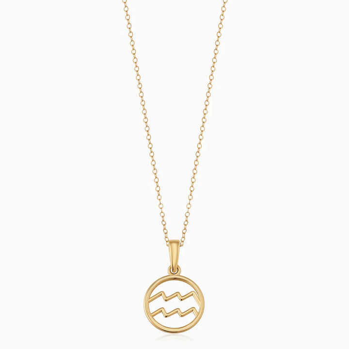 Ondina - Minimalist Zodiac Sign Necklace