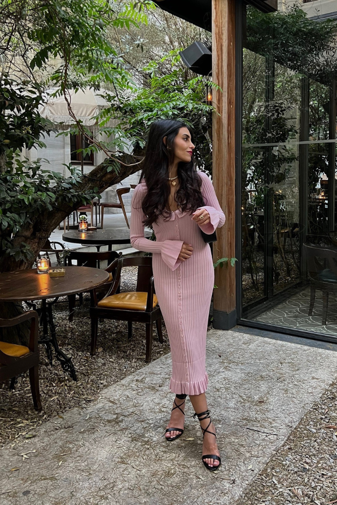 Riley - Maternity Ribbed Knit Bodycon Dress